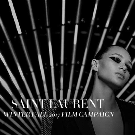 YVES SAINT LAURENT 2017 FILM CAMPAIGN 